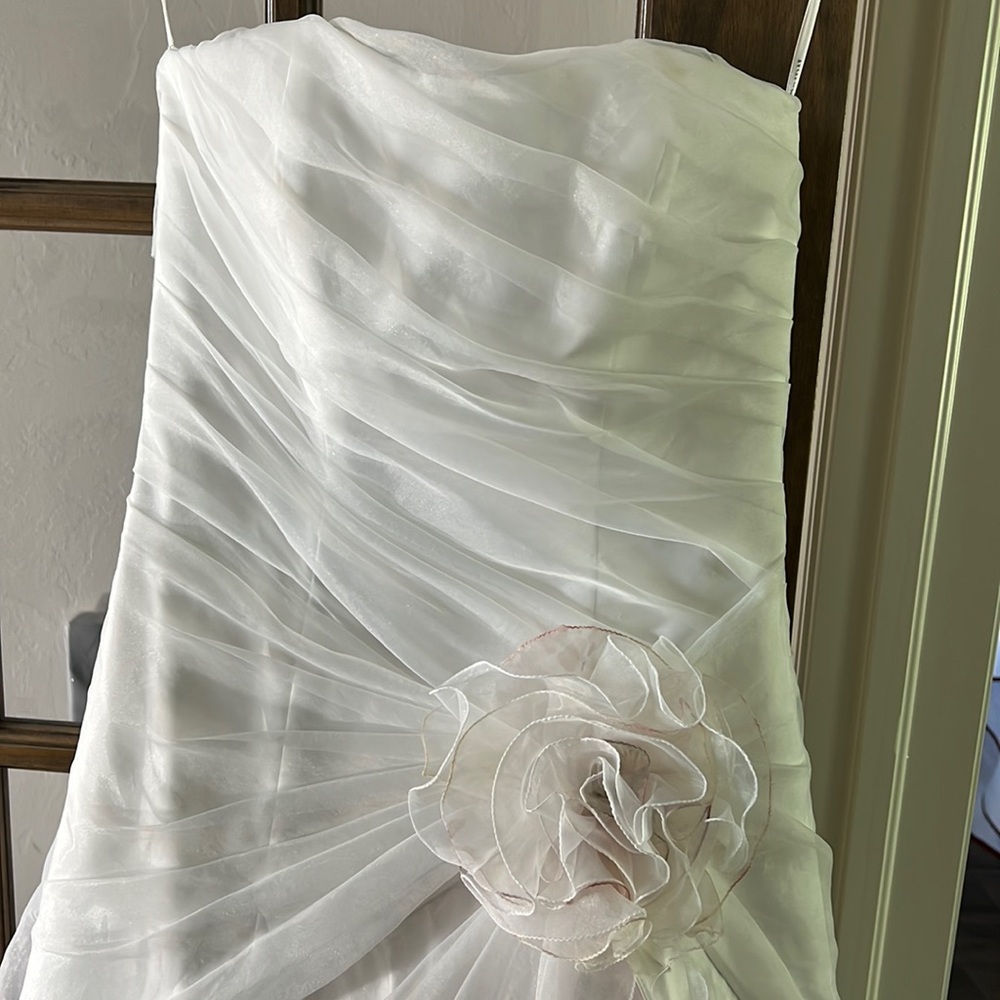David’s Bridal Wedding Dress - Women’s 4 - Picture 3 of 14